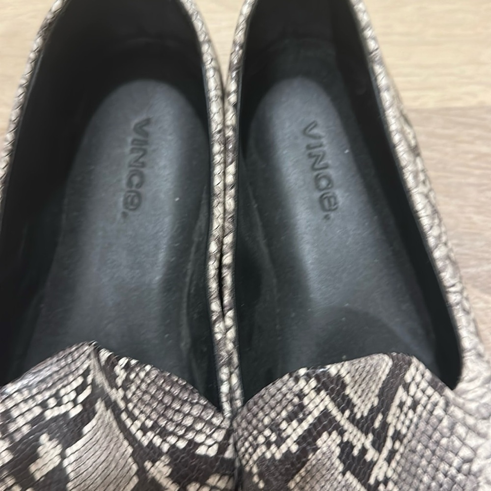 Vince Python Leather Flats - image 3